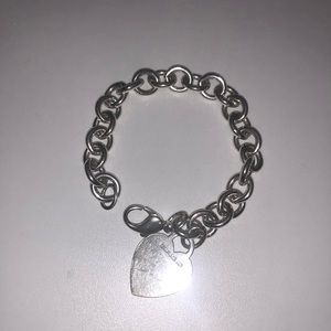 Tiffany & Co. Heart Tag Charm Bracelet